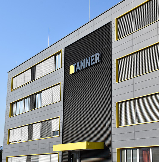 Frontansicht TANNER-Gebäude auf dem Innovationscampus Lindau
