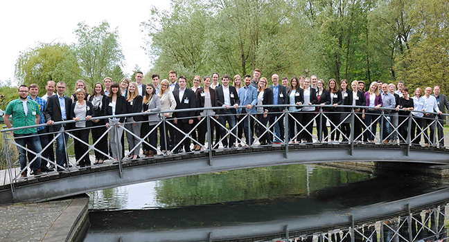 Gruppenbild des 10. TANNER-Hochschulwettbewerb