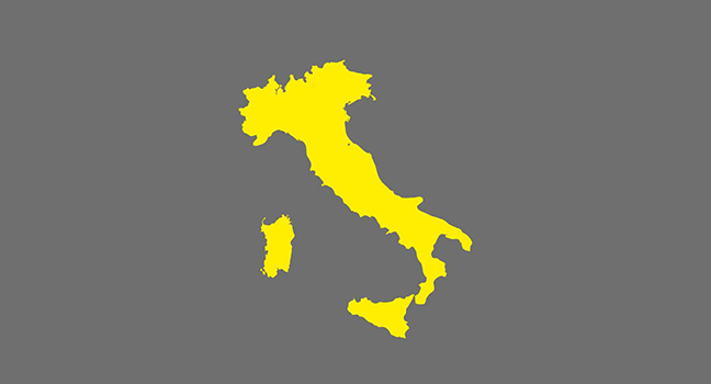 Silhouette Italien